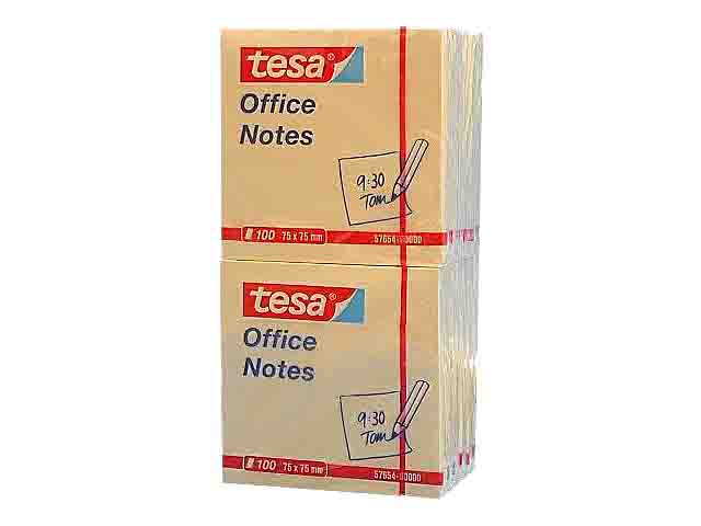 Notes office 75x75mm giallo 12pz