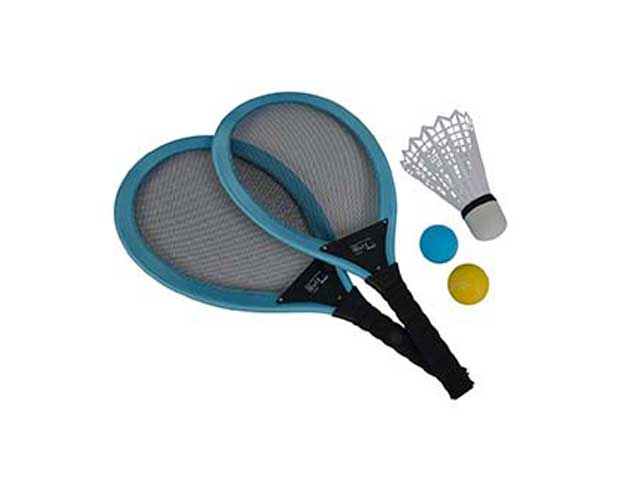 racchettoni spiaggia set badminton