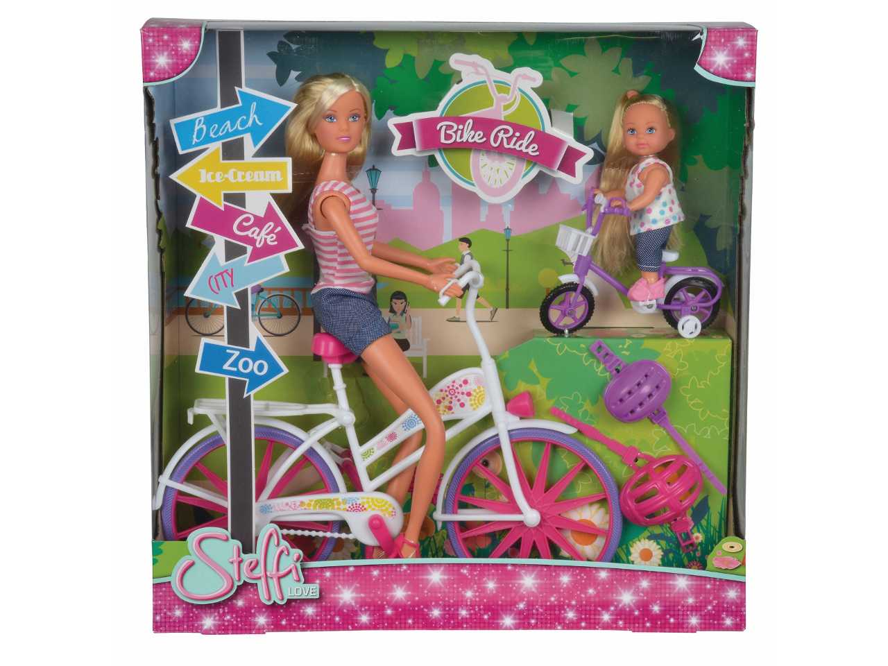 steffi love ed evi in bici105733045