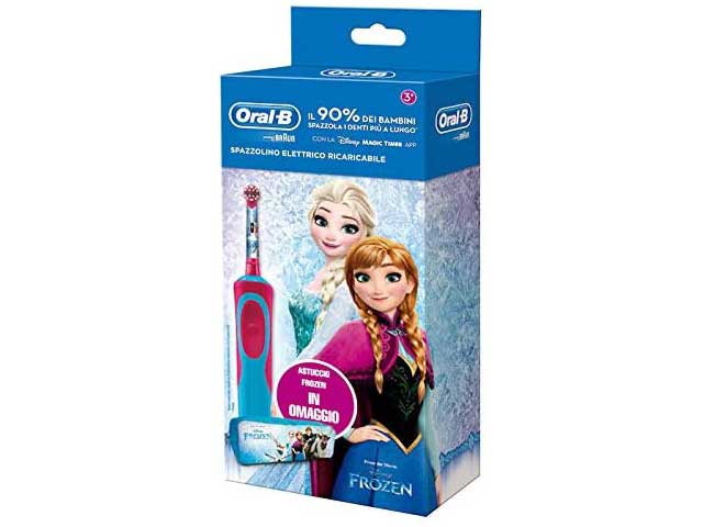 Frozen oral b spazzolino elettr.kids c/custodia