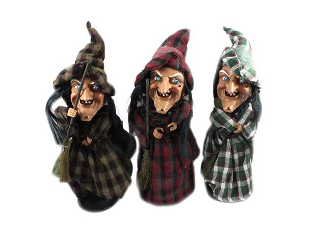 befana 40cm con occhi luminosi 0182540