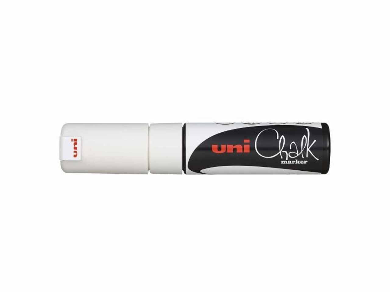 chalk marker marcatore medio bianco