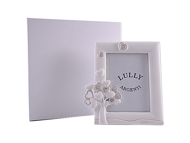 P.foto 13x18cm albero c/cuori tortora 4283/786