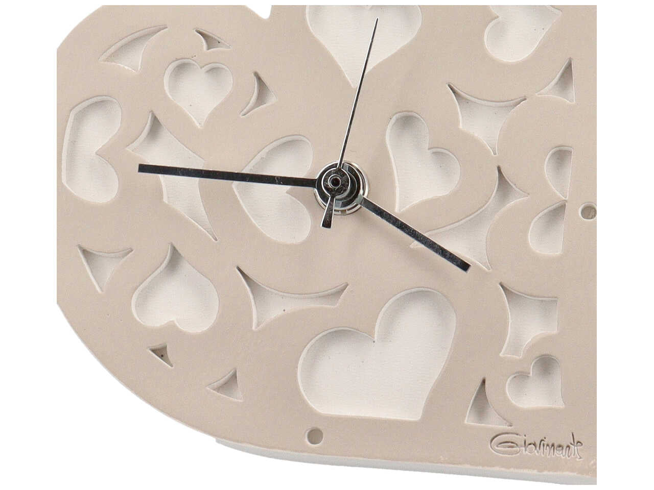 orologio h13cm cuori 4344