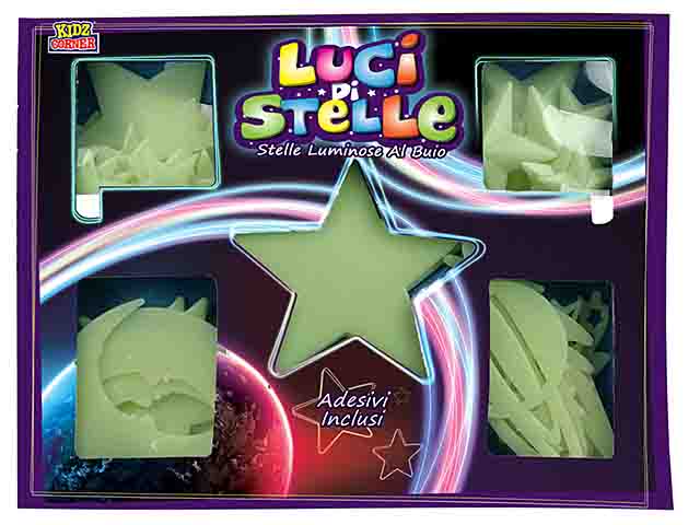 Scatola stelle fluorescenti 252483