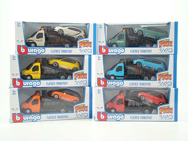Bburago carroattrezzi c/auto 1:43 390630012