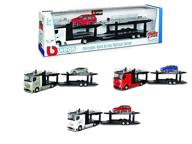 Bburago camion 1:43 mercedes actros 390632.006