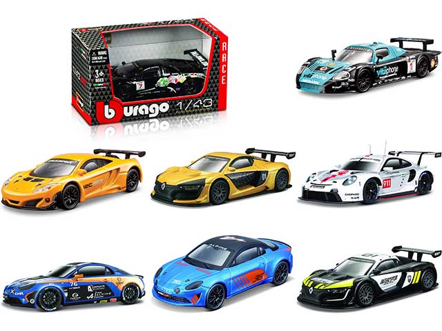 Burrago auto racing 1:43 390625.024