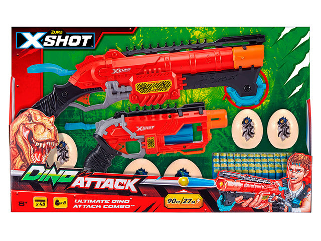 X-shot dino attack combo pack 4859
