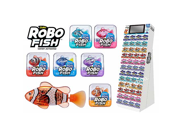 Robo alive robotic robo fish zu-7125