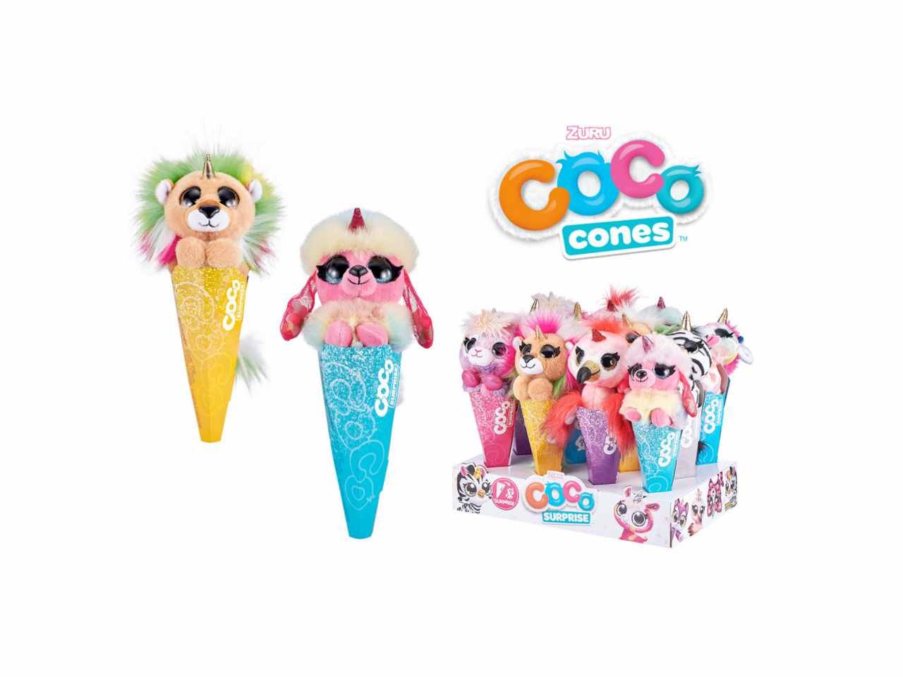 coco cones fantasy peluche zur9608