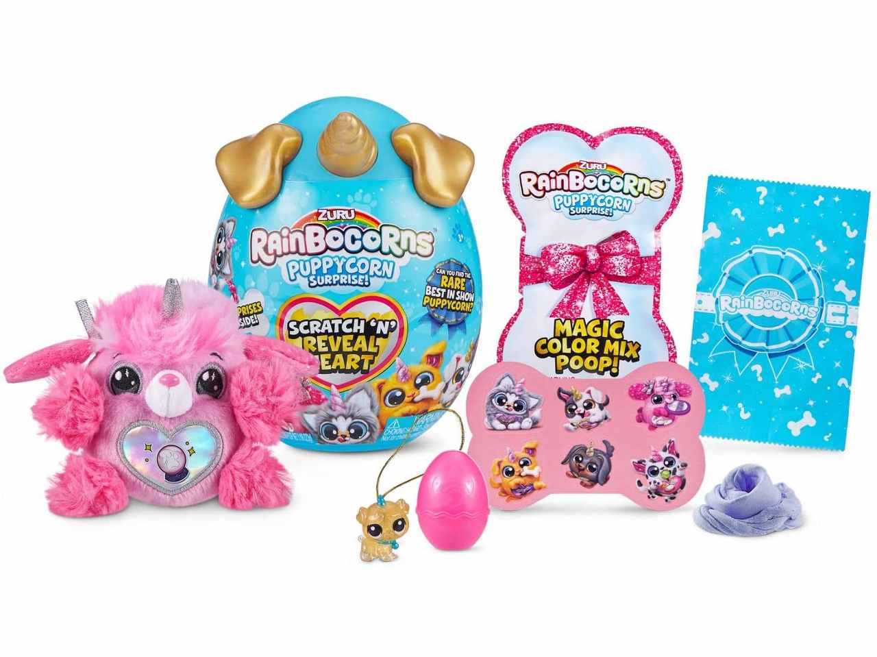Rainbocorns puppy corns zu-9237