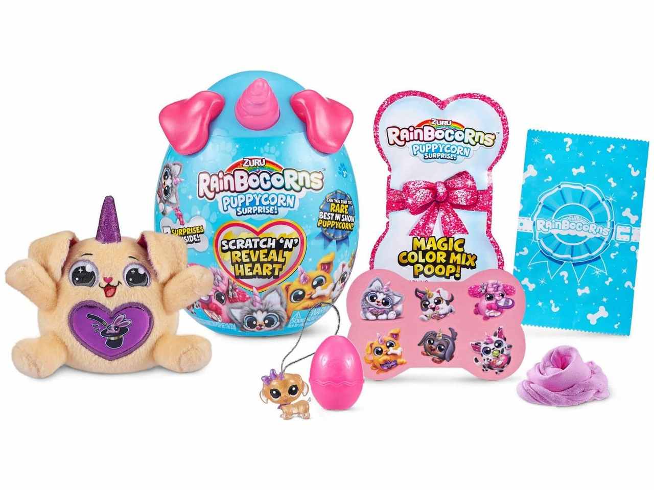 Rainbocorns puppy corns zu-9237