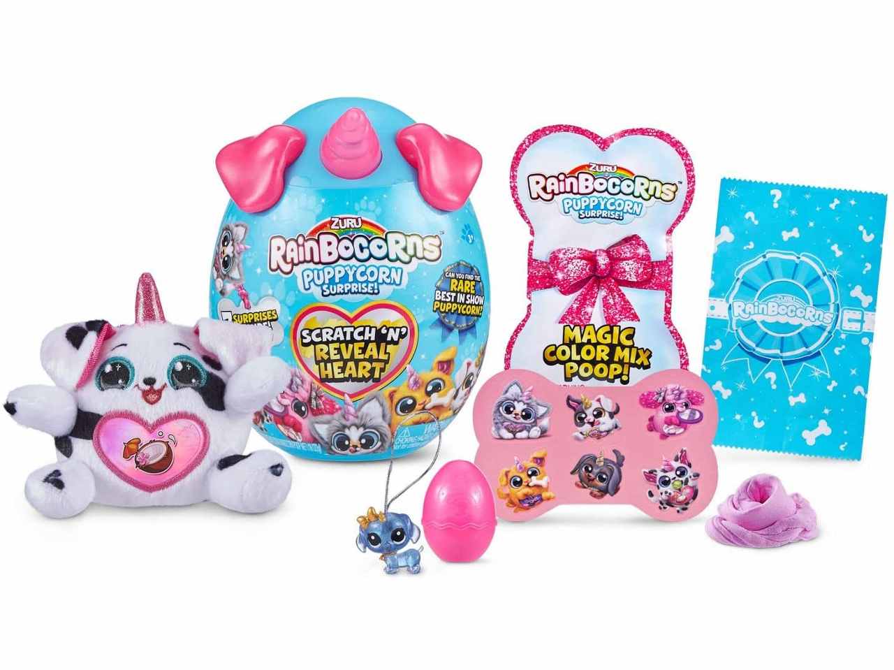 Rainbocorns puppy corns zu-9237