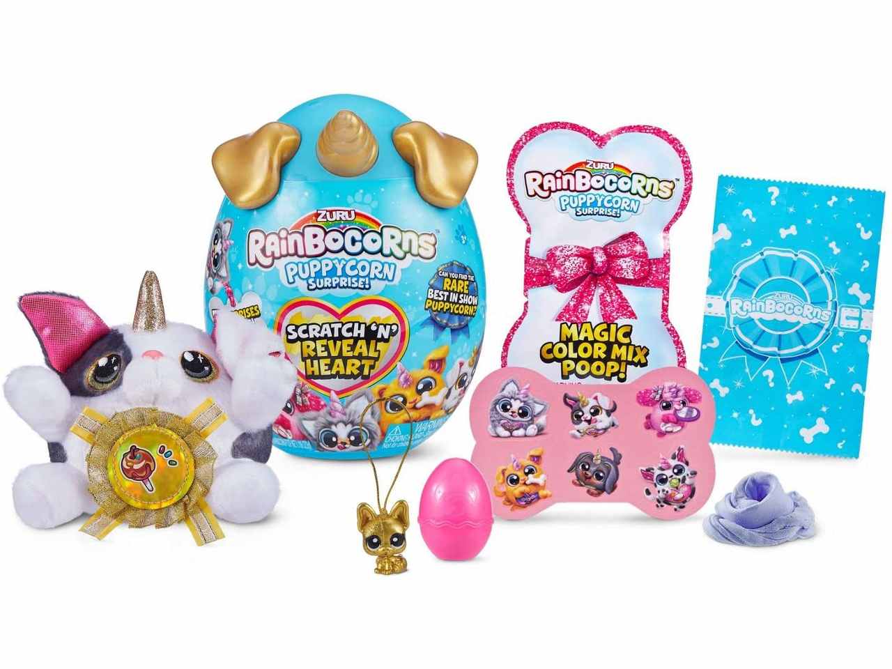 Rainbocorns puppy corns zu-9237