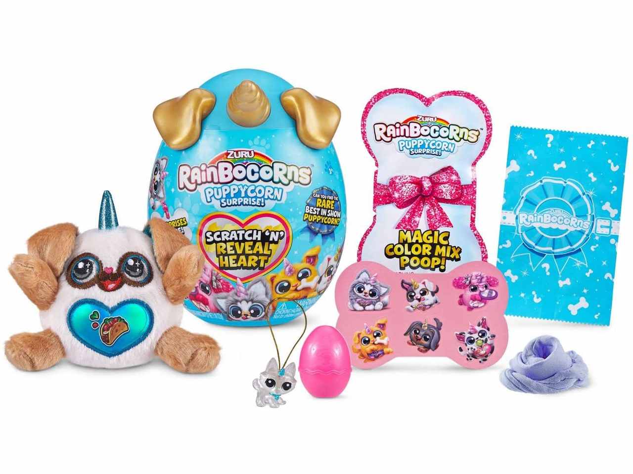 Rainbocorns puppy corns zu-9237