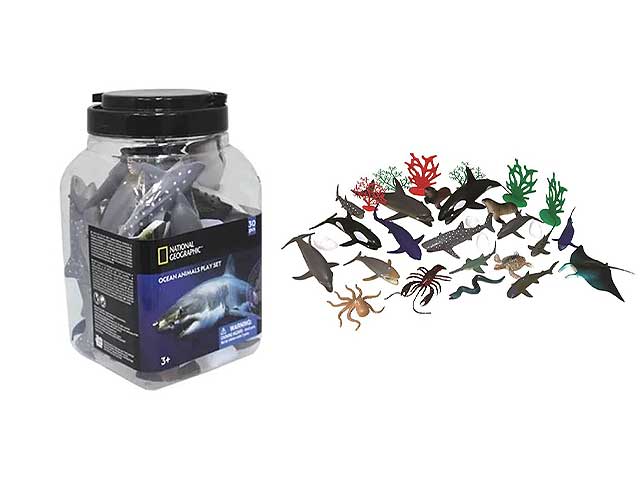 animali oceano 30pz v9167