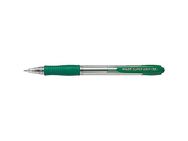 penna sfera supergrip verde 12pz