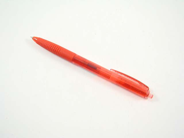 penna a sfera pilot supergrip-g, inchiostro a base olio super scorrevole rosso 0,7 mm