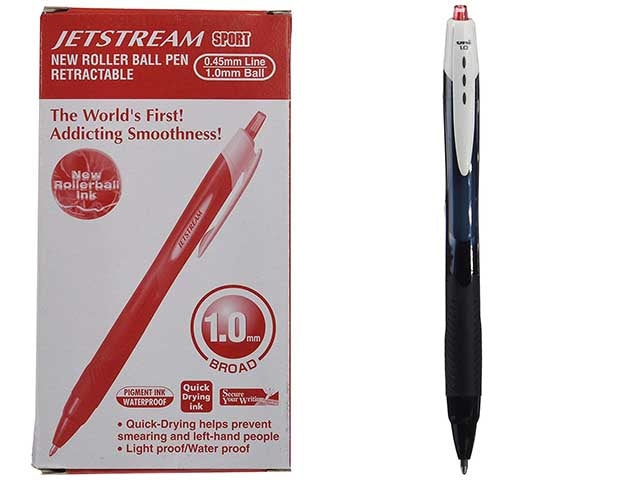 Penna scatto jetstream sport rossa 12pz