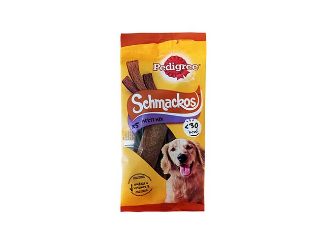 Pedigree schmackos multi x5 36gr 28395