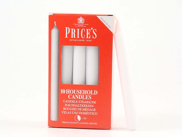 Candele steariche h10 10pz hc106028