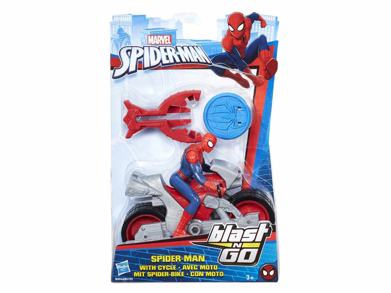 Spiderman blast-n-go n7665