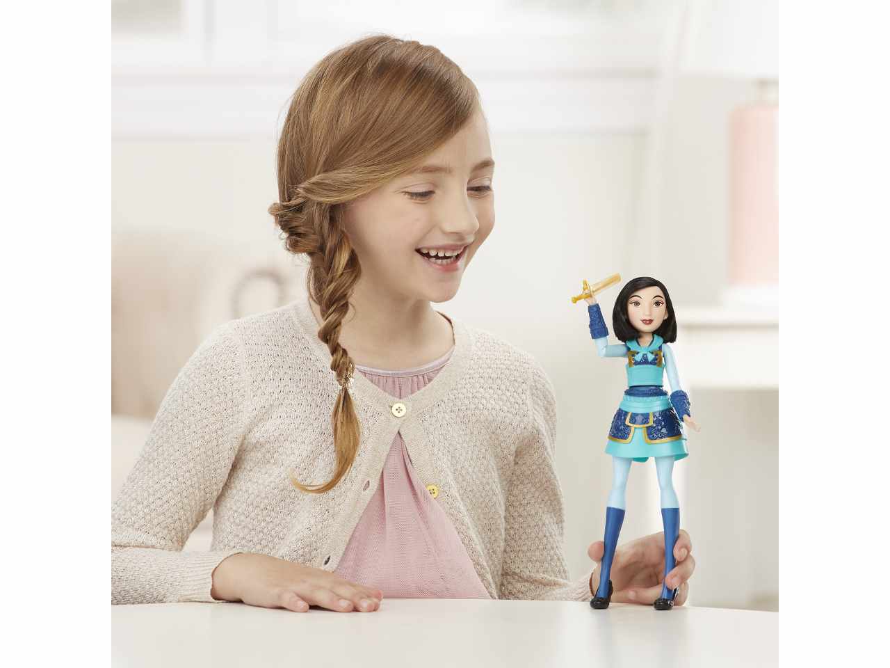 Disney princess mulan c/spada+abito ha-e2065