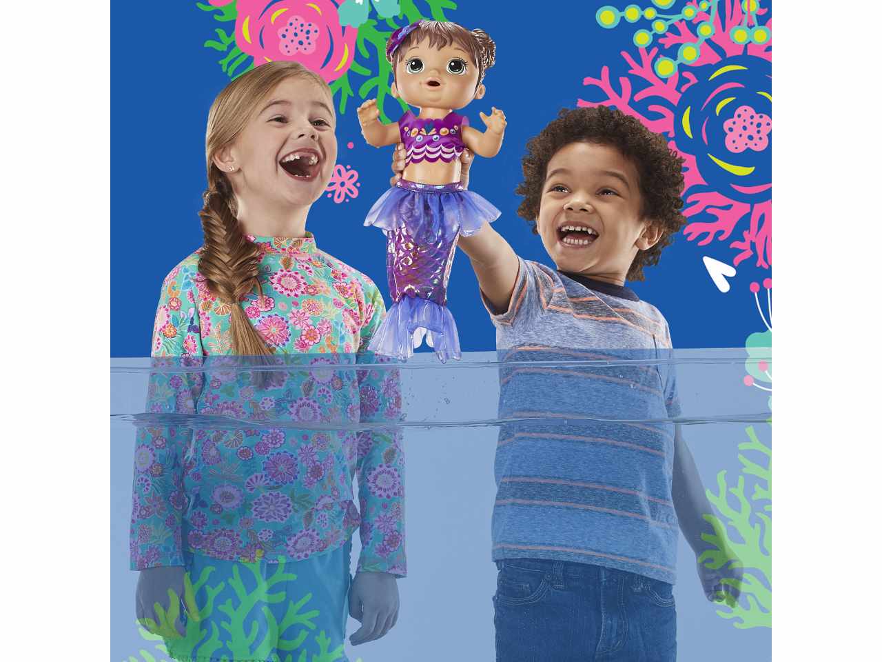baby alive magica sirena bruna e3691eso