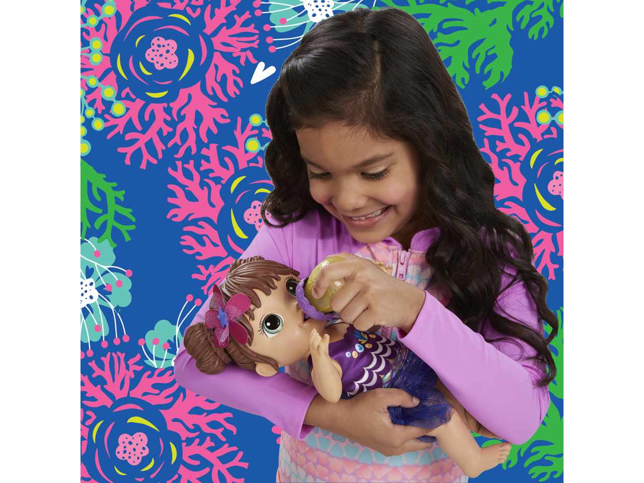 baby alive magica sirena bruna e3691eso