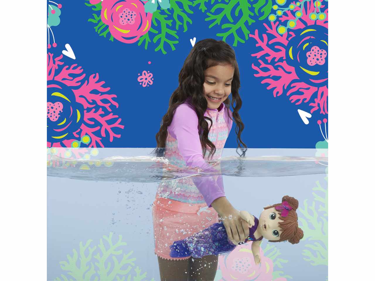 baby alive magica sirena bruna e3691eso