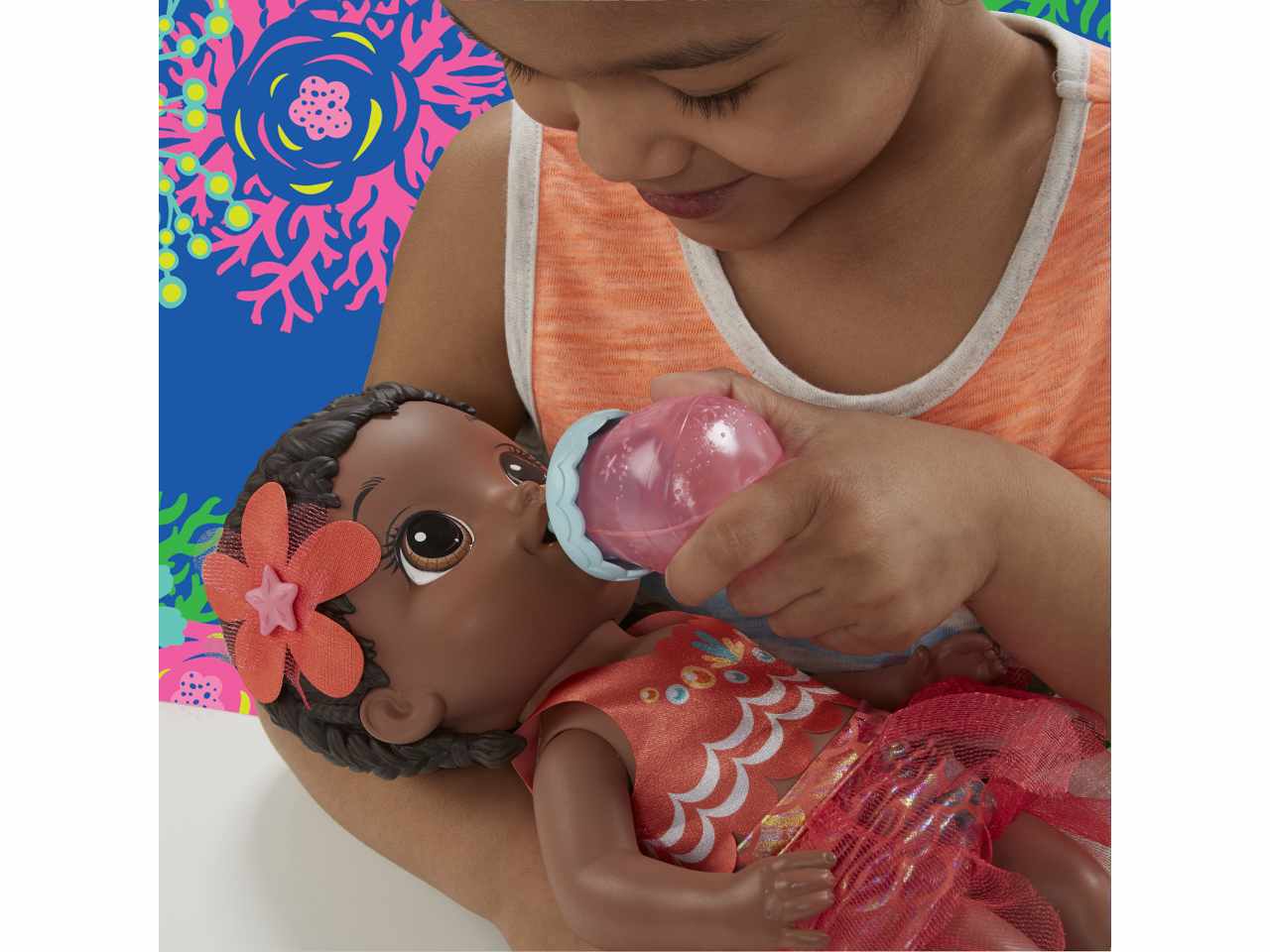 Baby alive magica sirena afroamericana e3692eso