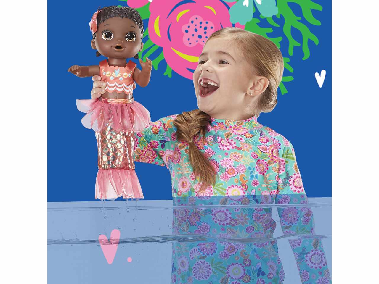 Baby alive magica sirena afroamericana e3692eso
