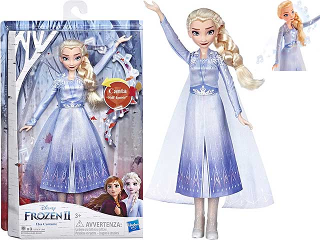 Frozen 2 elsa bambola cantante e6852ic0