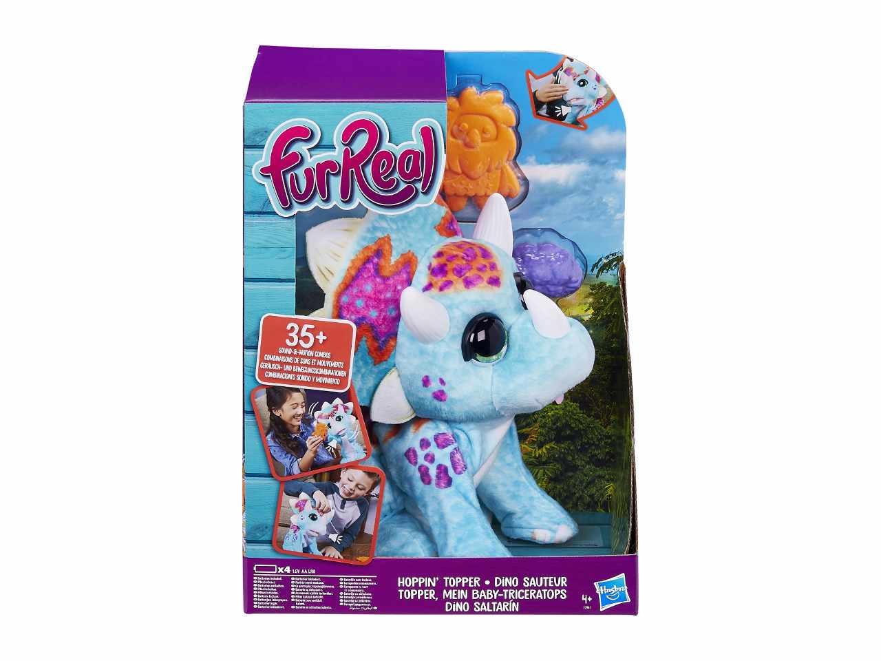 Fur real dino topper e7963