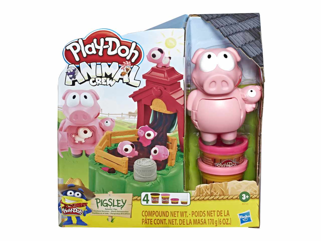 play-doh maialini fattoria e67235l0