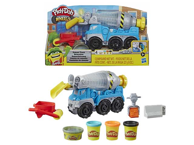 Play-doh wheelse betoniera e68915l0