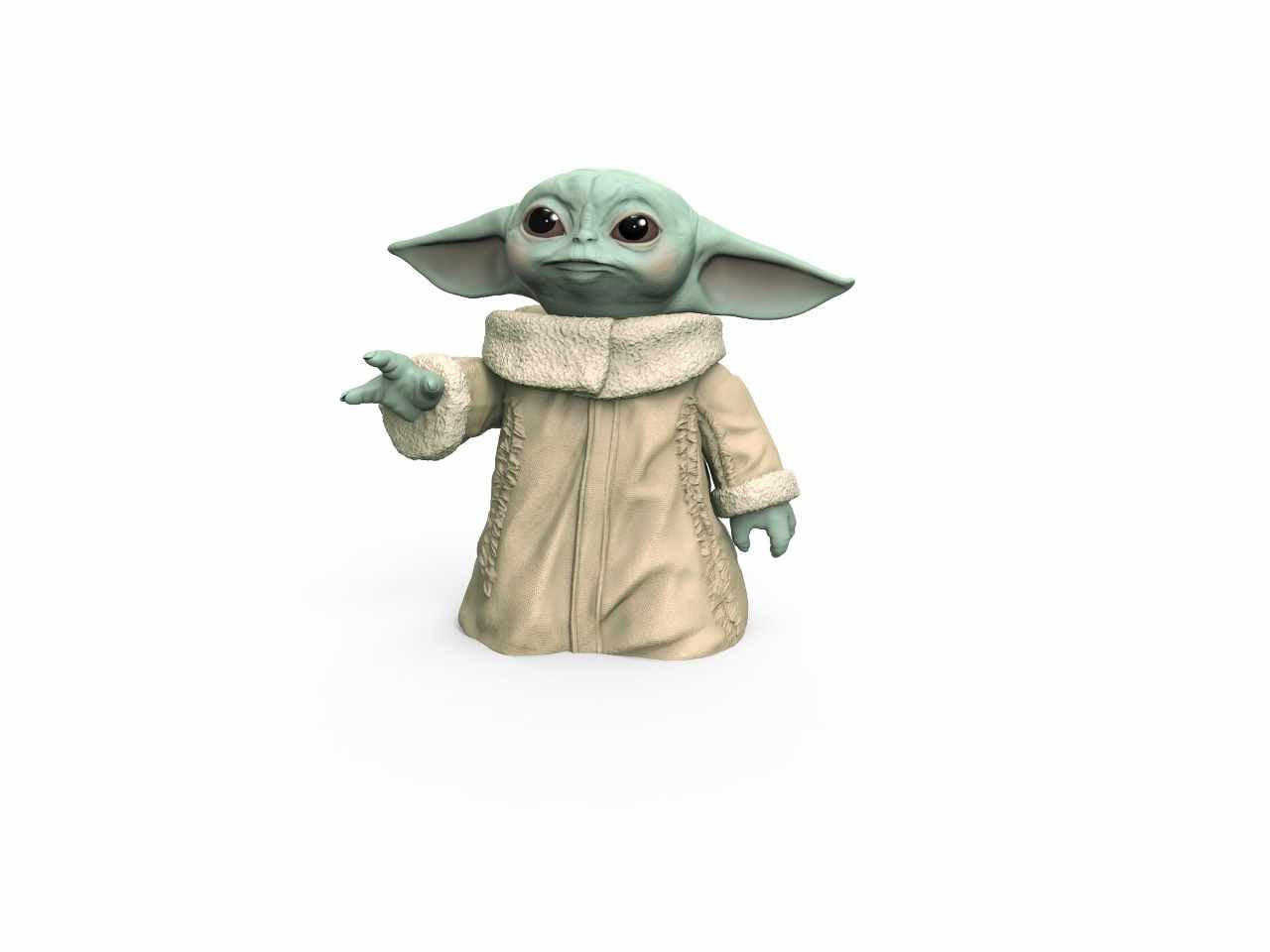 Star wars mandalorian baby yoda f11165l00