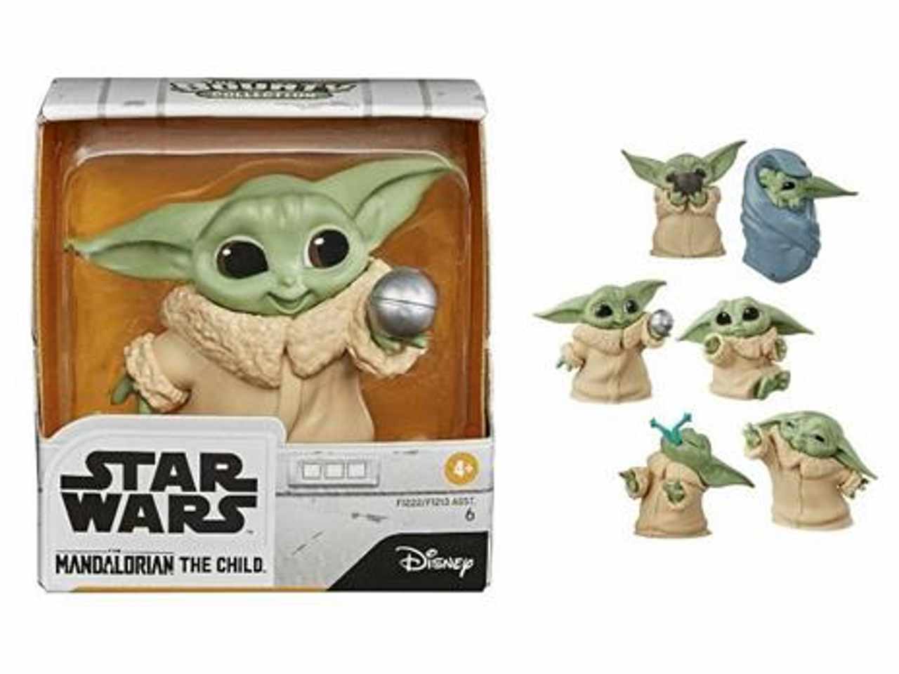 Star wars baby yoda collezionabile f12135l0