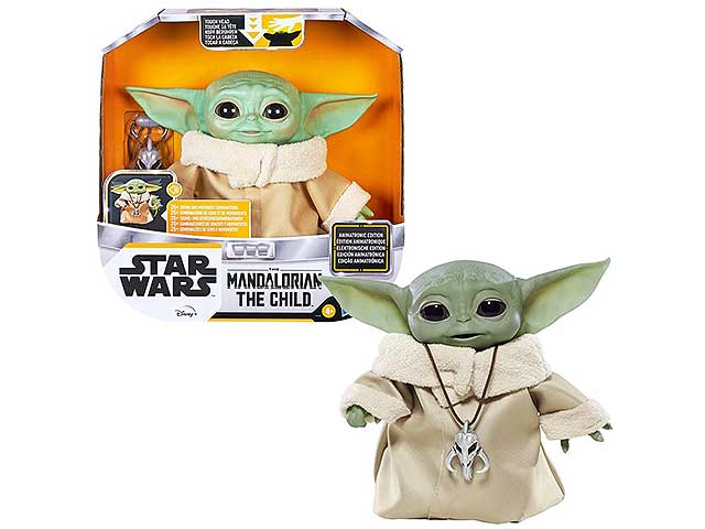 Star wars chld baby yoda anmatronic f11195lo
