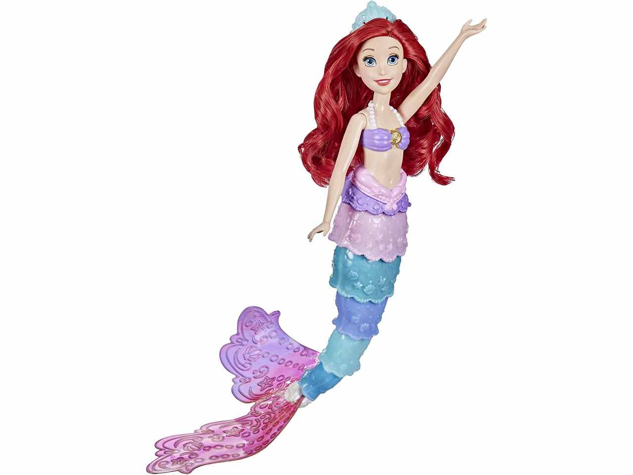 Disney princess rainbow reveal ariel