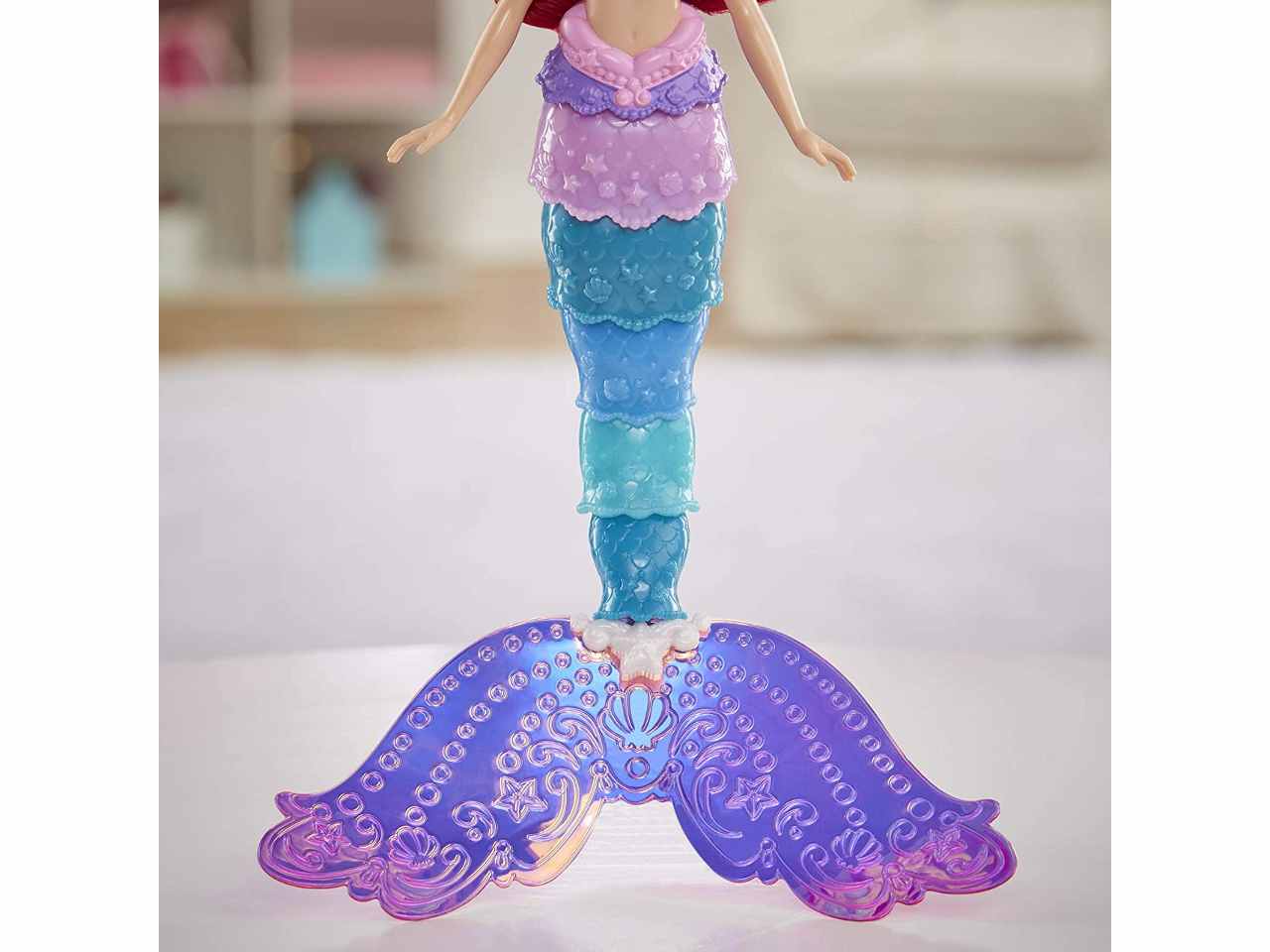 Disney princess rainbow reveal ariel