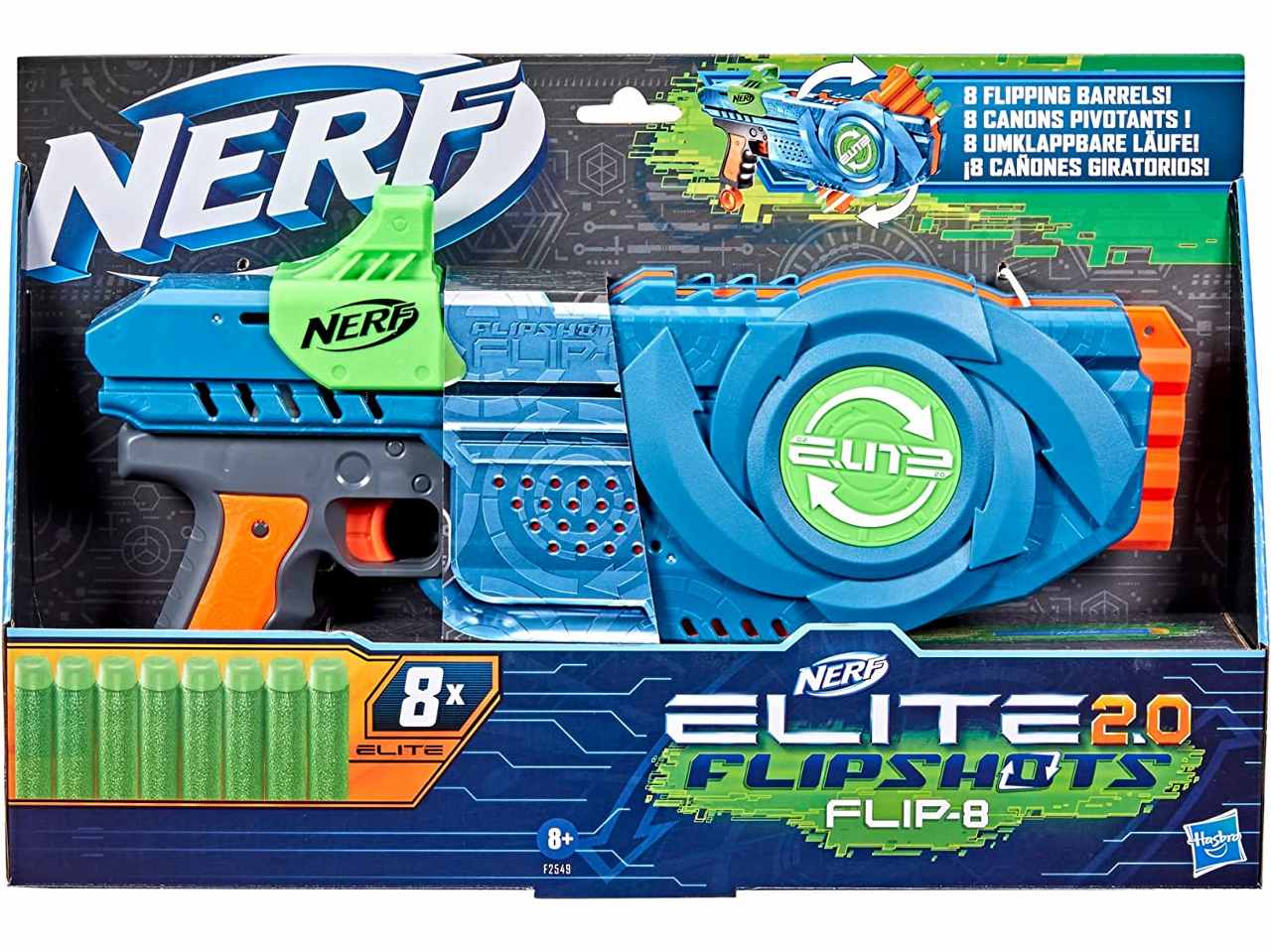 Nerf elite 2.0 flip 8