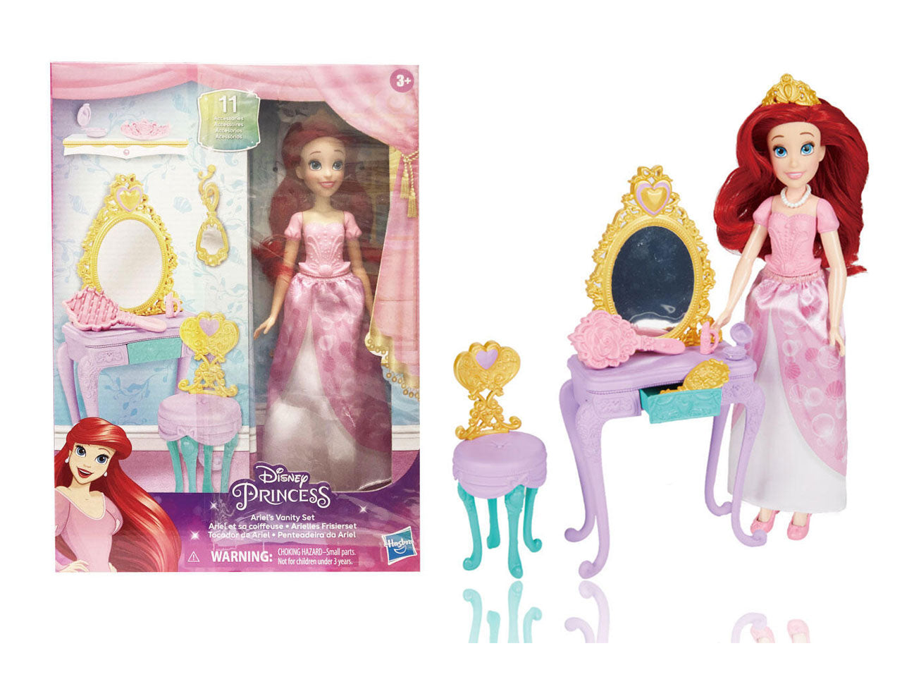 Disney princess ariel vanity set
