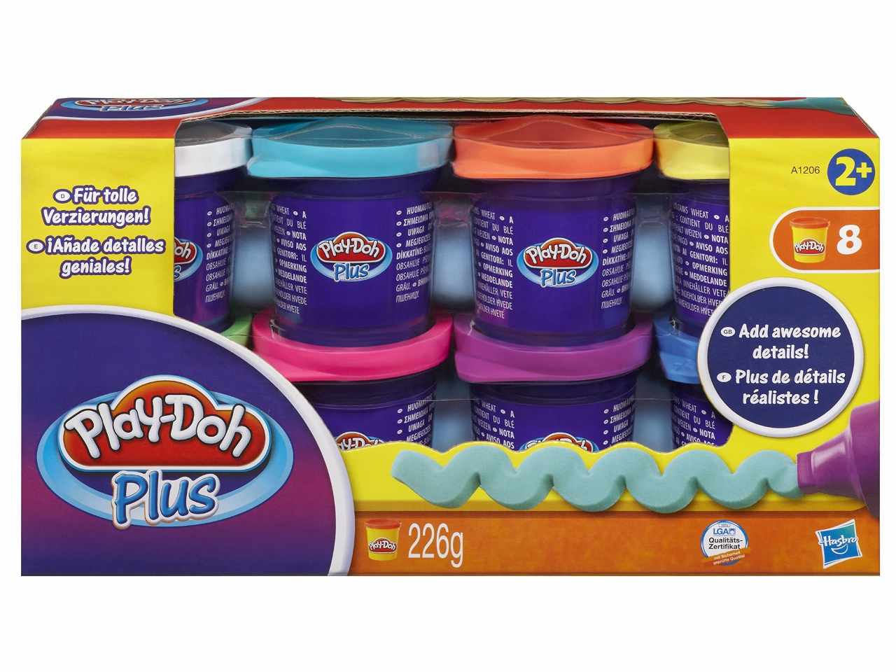 Play-doh plus 8 vasetti a1206e24
