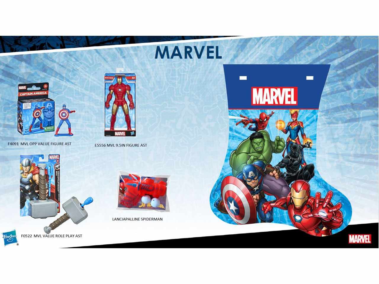 Calza marvel 2023