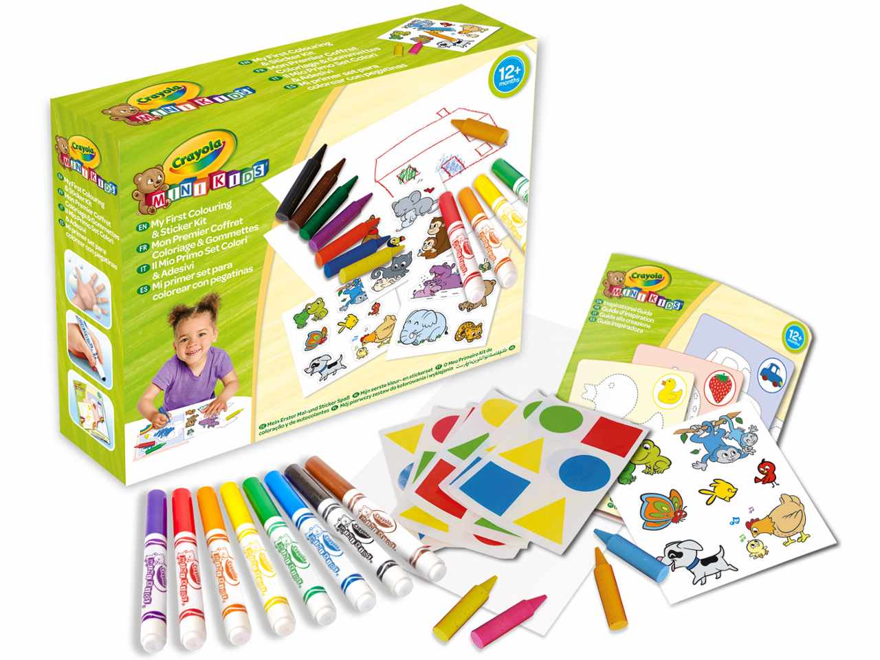 Il mio primo set colori e adesivi 81-0570