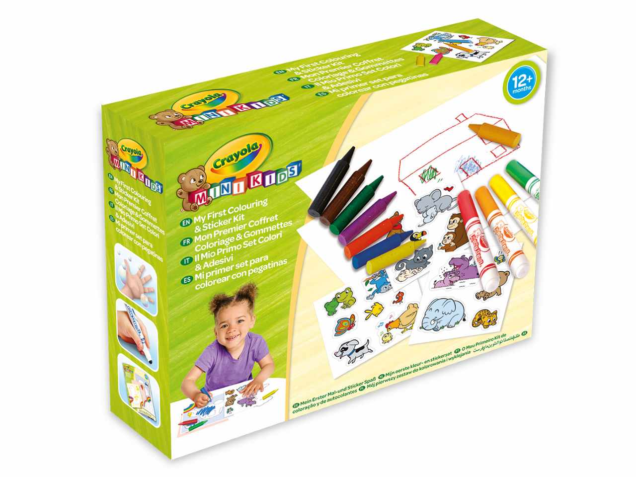 Il mio primo set colori e adesivi 81-0570