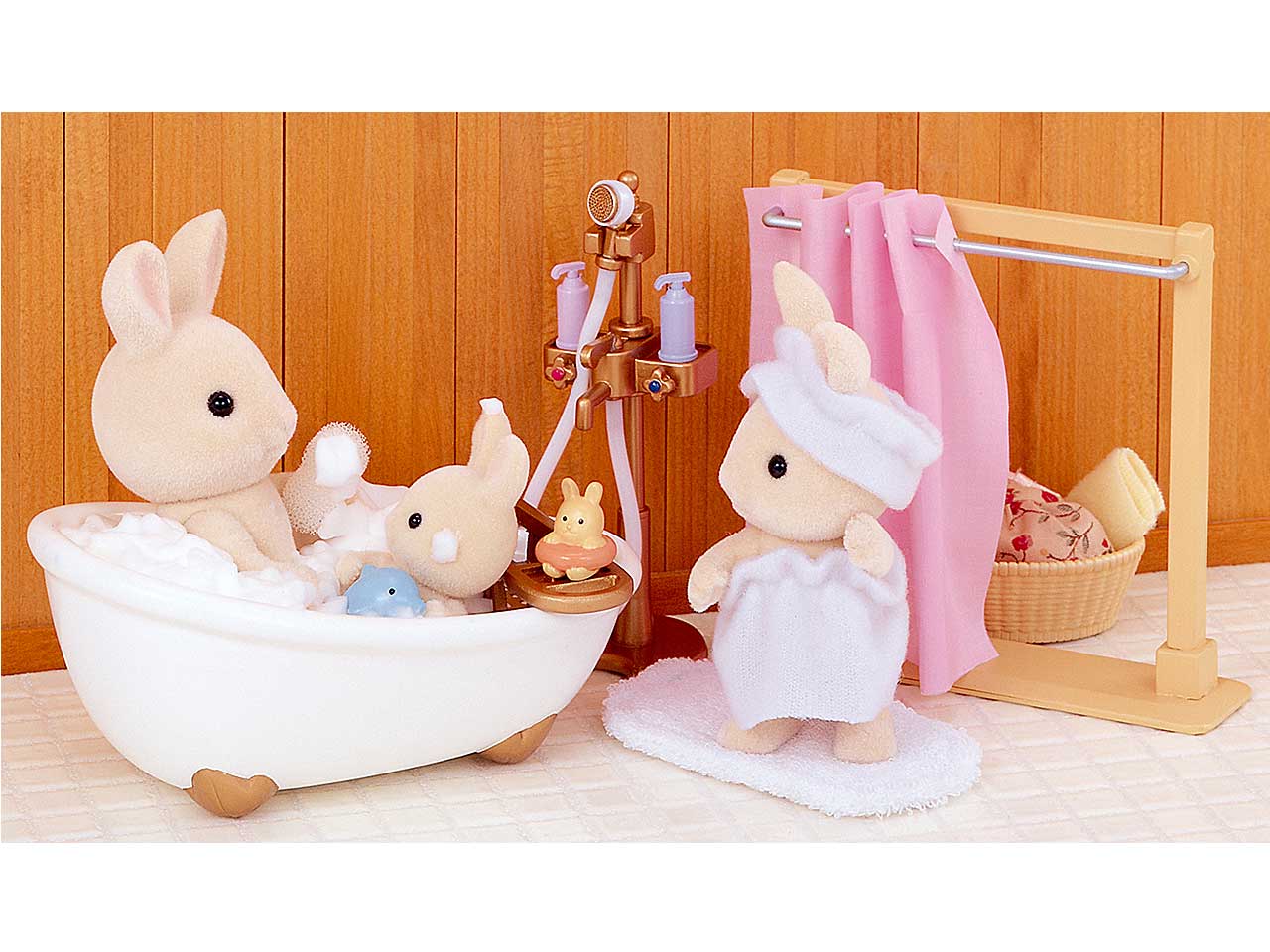 Sylvanian families bagno e doccia 5022