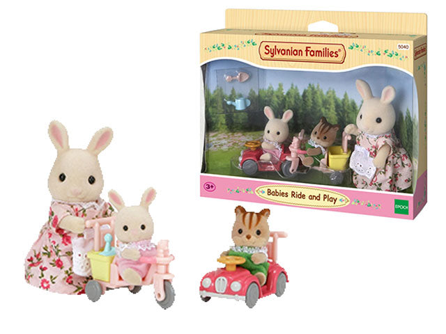 Sylvanian families triciclo+piccola auto 5040